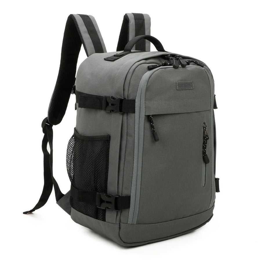Mochila de Cabina de Avión 40x20x25cm (20L) Impermeable para Viajar en Avión, de Poliéster 1000D Resistente con Múltiples Compartimentos, Ideal para Gimnasio, Trabajo o Viajes Cortos
