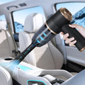 Aspirador de Coche ABS Inalámbrico Portátil Recargable de Gran Potencia para Limpieza de Interior