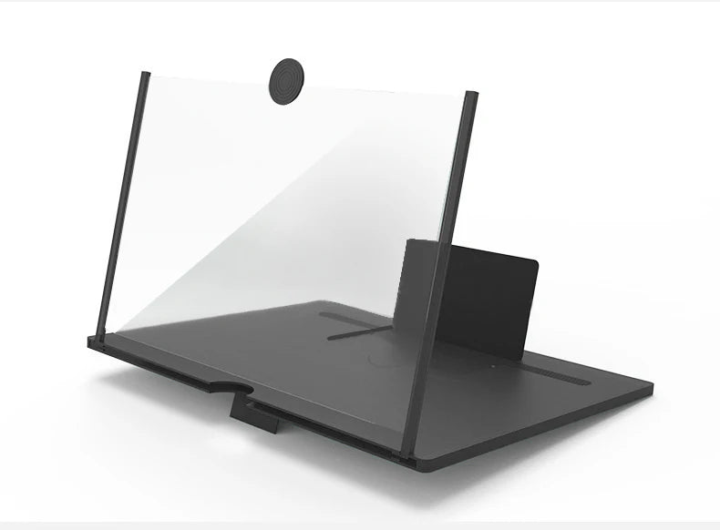 Ampliador de Pantalla de Móvil 12/10 Pulgadas 3D HD, Magnificador de Teléfono para Ver Películas y Vídeos